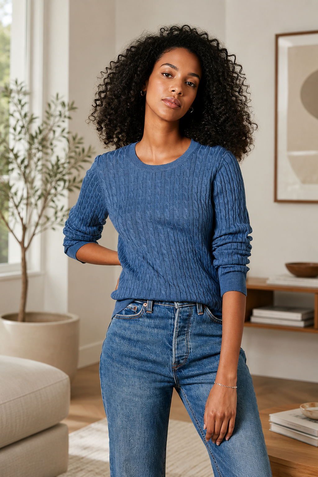Cable Knit Sweater