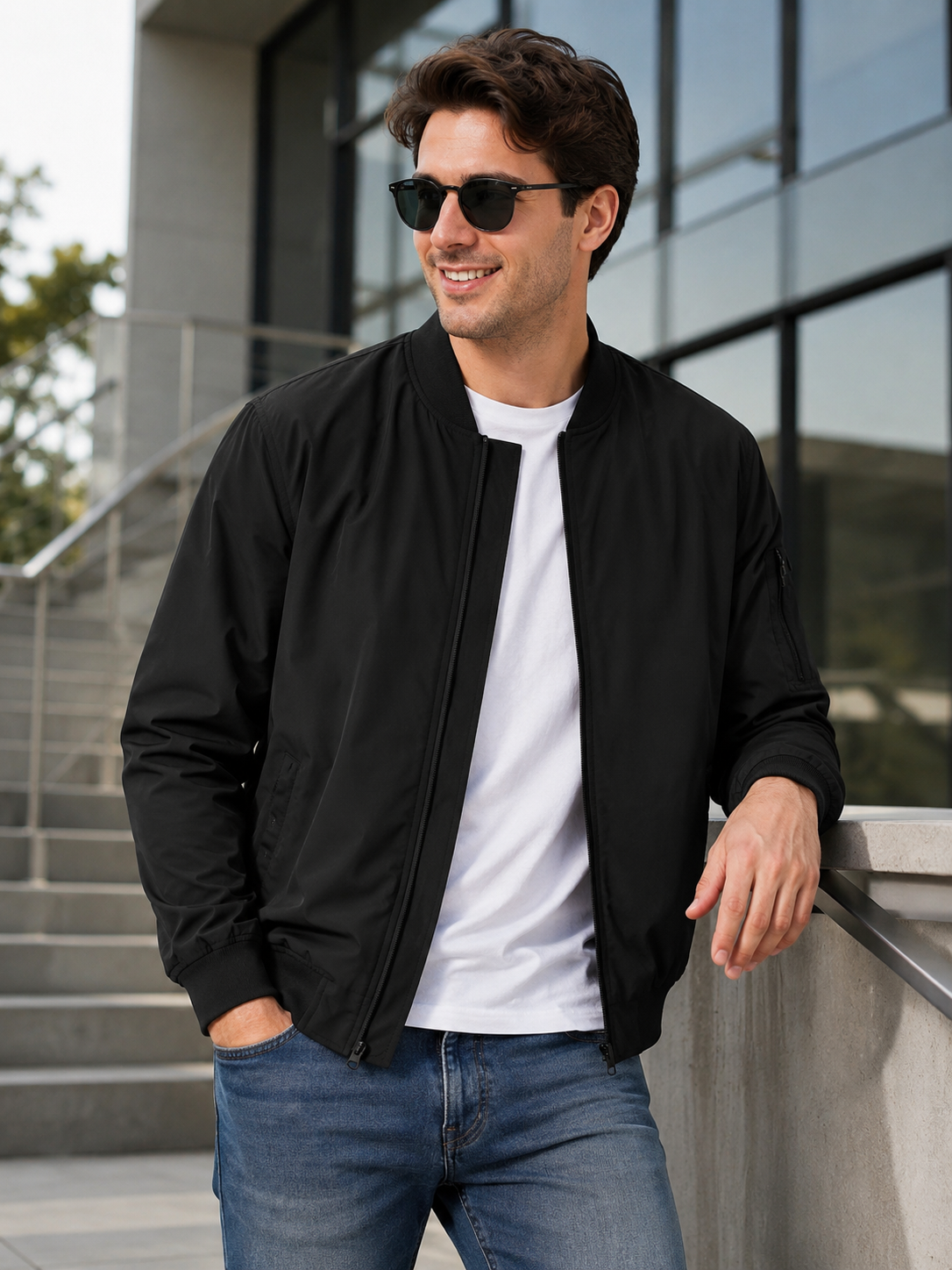 Lightweight Bomber Jacket