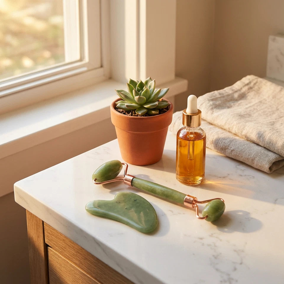 Jade Roller Set